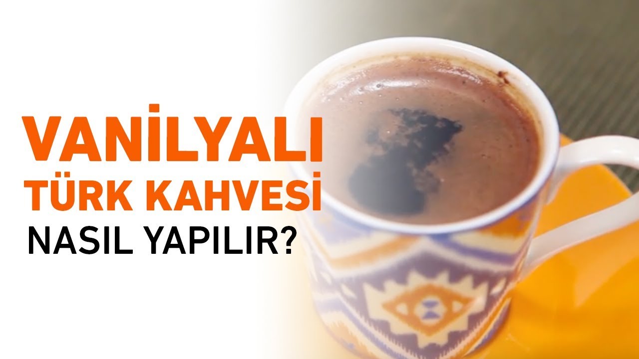 Vanilyalı Sütlü Türk Kahvesi Videosu Vanilyalı Sütlü Türk Kahvesi Videosu