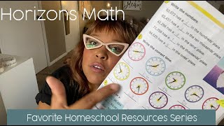 Elementary Homeschool Math: Favorite Homeschool Resources Series - Horizons' Math Spiral Curriculum