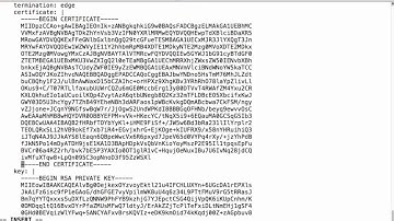 OpenShift Demo Part 13: Using SSL