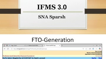 Steps For Mnrega SNA Sparsh Payment ? Mnrega Soft, SSO ID, Limit, Documentation, I