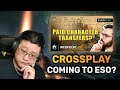Account transfers crossplay  more eso studio director 2024 interview  nefas reacts