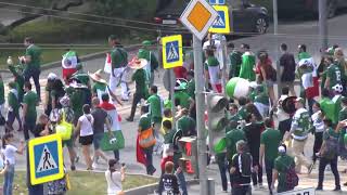 MEXICO VS ALEMANIA ....MEXICANOS INVADEN RUSIA -- MEXICO VS ALEMANIA 2018