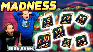 Finally!!! Multiplier MADNESS on Iron Bank!