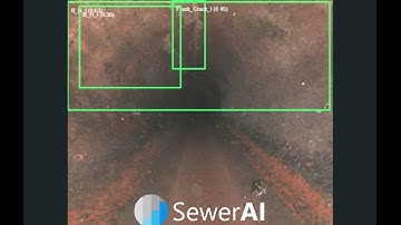Example Output of AutoCode™ Inferences on Digital Side Scan (DSS) Sewer Pipeline Data