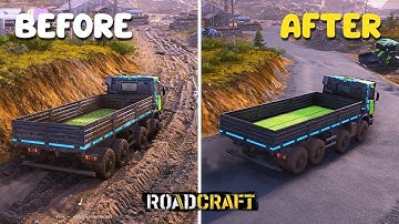 RoadCraft - Transforming an Old Muddy Path into a New Road (2K)