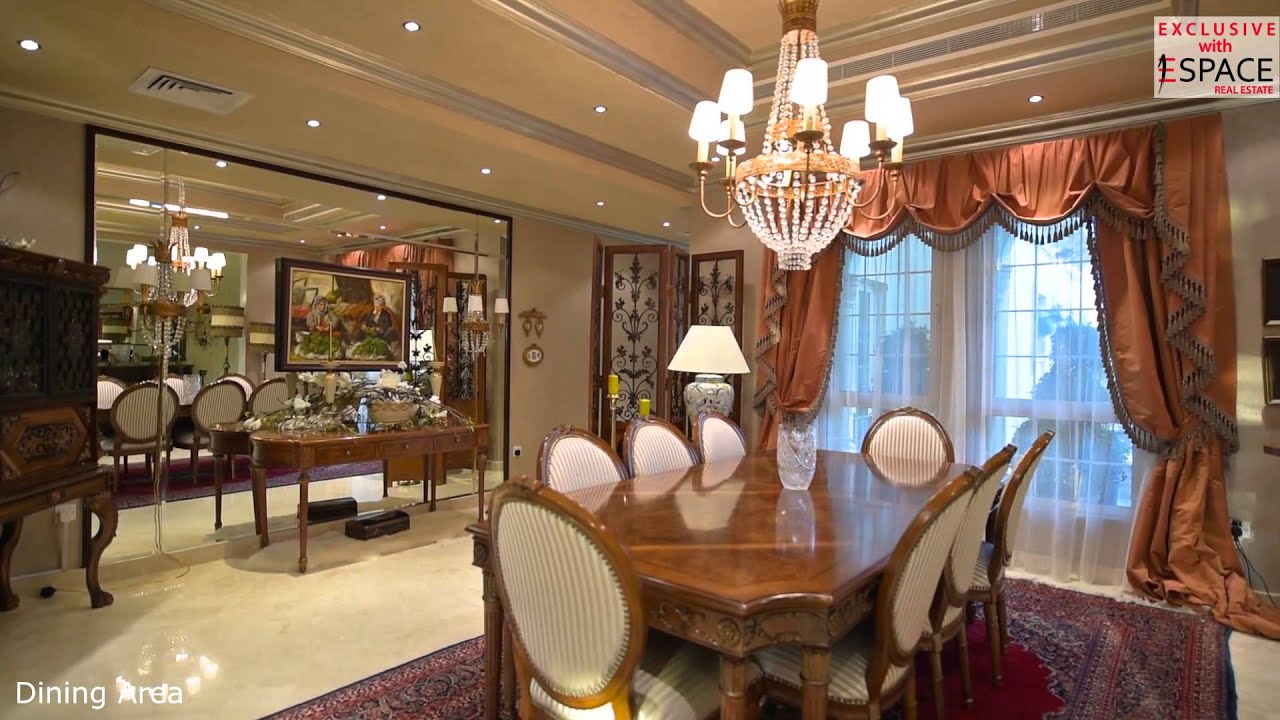 A Unique Italian Style Villa In Jumeirah Islands