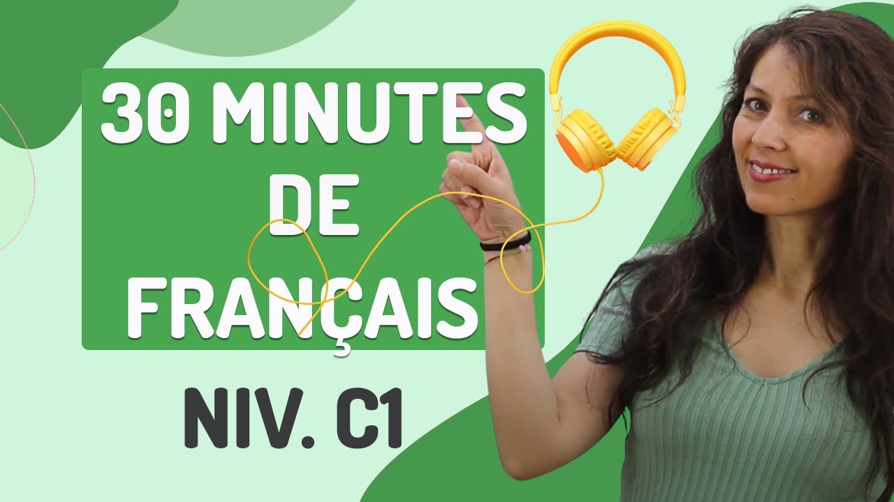 DIALOGUES EN FRANÇAIS Niveau C1 - [30 min.] (avec PDF!) 🎧