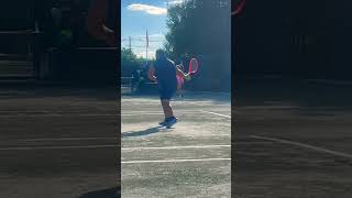 Amazing rally #tennistraining #youtubeshorts #trending #fypシ゚ #shorts #viral @usta @WTA 