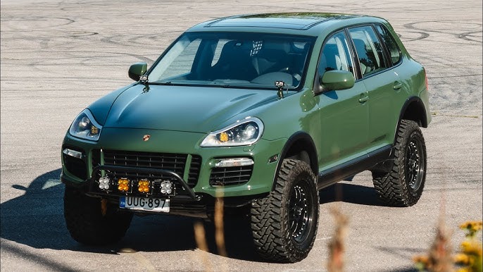 Offroad-Fahrwerk komplett für Porsche Cayenne 957