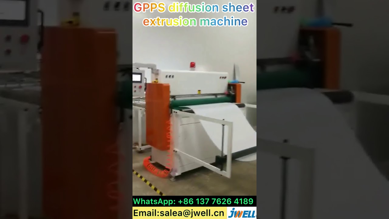 GPPS diffusion sheet extrusion machine 4———0086 137 7626 4189
