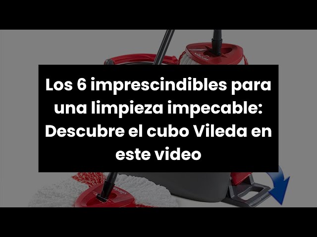 Vileda, Recambio de mopa Vileda Ultramax, para todo tipo de suelos, elimina  el 99% de las bacterias