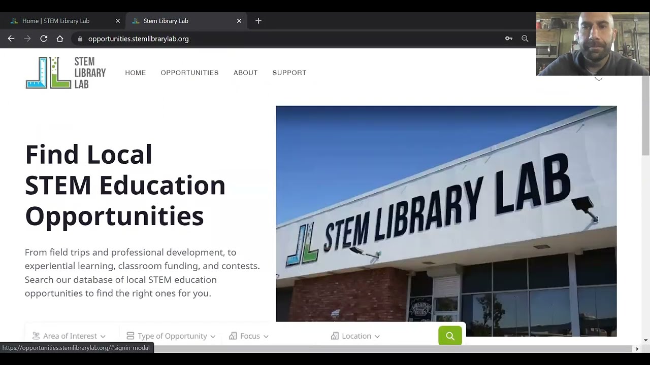 STEM Ecosystem Database Provider Tutorial