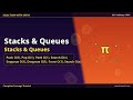 Stacks &amp; Queues | Stacks &amp; Queues | Selection साथी