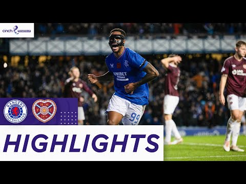 Rangers Hearts Goals And Highlights