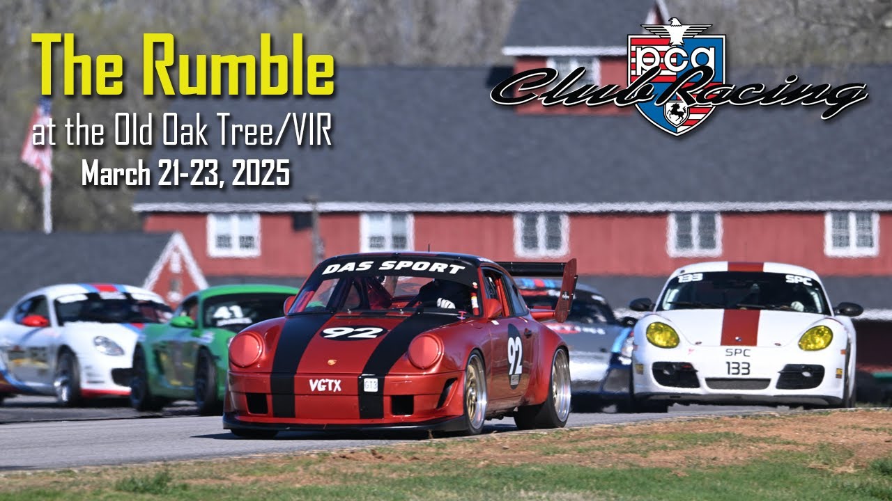 PCA Club Racing @ VIRginia International Raceway - Saturday Coverage LIVE