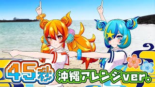 【歌って踊ってみた】45秒 - 沖縄アレンジver -【ほむしず】/ 45 Seconds - Okinawa Sanshin cover-