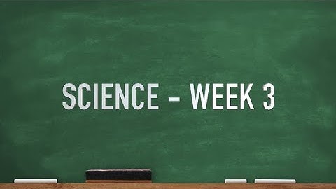 CC Cycle 2 Week 3 Science
