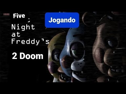 The Joy of Creation: Doom - Ignited Golden Freddy me deu Jumpscare no Final  - Noite 6 (FNAF Doom) 