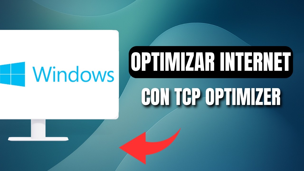Cómo Optimizar Tu Internet Con TCP Optimizer En Windows - YouTube