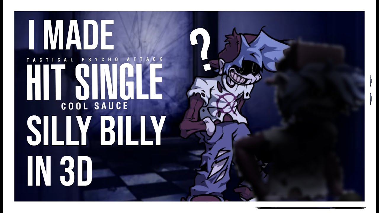 Making Hit simgle Silly Billy in 3D with Blender