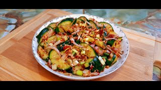 Eng Oi-Muchim Korean Spicy Cucumber Side Dish 오이무침 Life With Sana Official