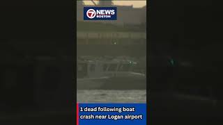1 dead following boat crash in harbor near Boston airport