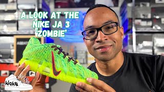 A look at the Nike Ja 3 'Zombie'