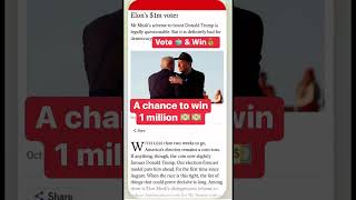One Million (100.000.000)💰giveaways to Voters 🗳️