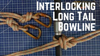 Interlocking Long Tail Bowline