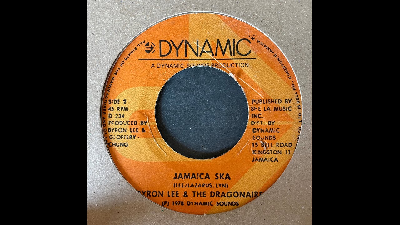 Byron Lee And The Dragonaires ‎- Jamaica Ska【7-21599】 - YouTube