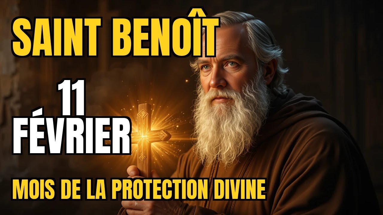 Saint Benoît le savait — une force divine à l’œuvre