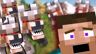 I GOT KILLED BY 100 DOGS in Minecraft [30 Ways to Die #2]