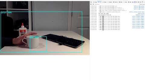 TensorFlow Object Detection on a WebRTC getUserMedia stream