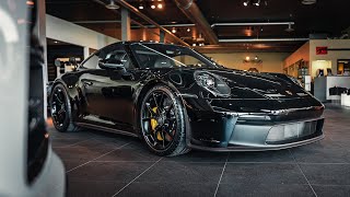 COLLECTING THE FIRST PORSCHE 911 992 GT3 IN NORWAY | THE FIRST DRIVE | STARTUP SOUND | SOLID BLACK