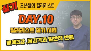 배색3강. 공감각과일반적반응