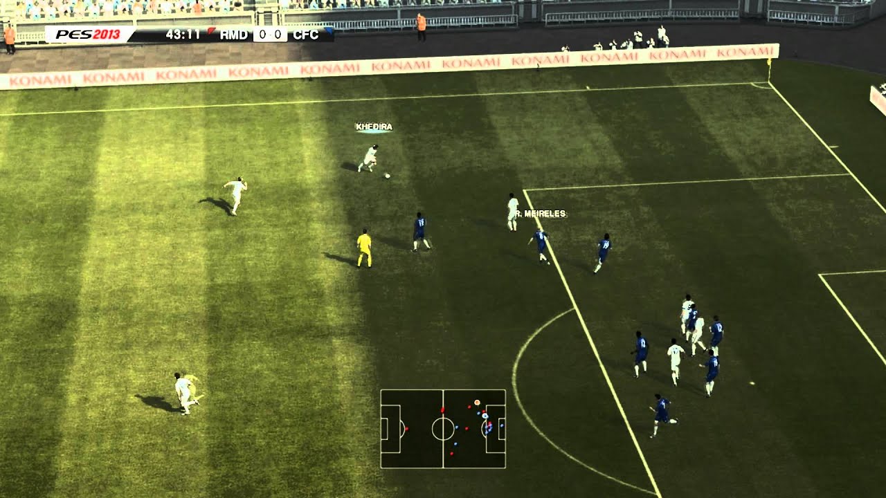 PES 2013 Demo Gameplay Real Madrid vs Chelsea HD