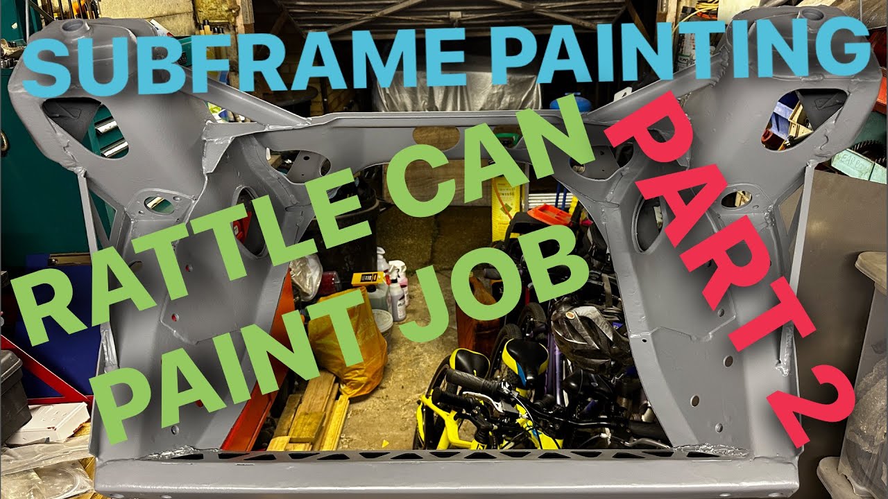 Classic Mini Subframe painting Part 2 YouTube