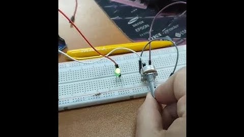 Tinkercad ile Sıfırdan Arduino Dersleri 13 -Potansiyometre || Potentiometer