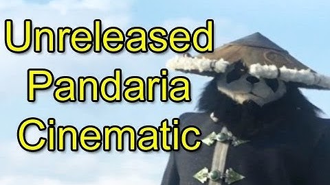 Unreleased WoW Mists of Pandaria Cinematic by Wowcrendor | WoWcrendor