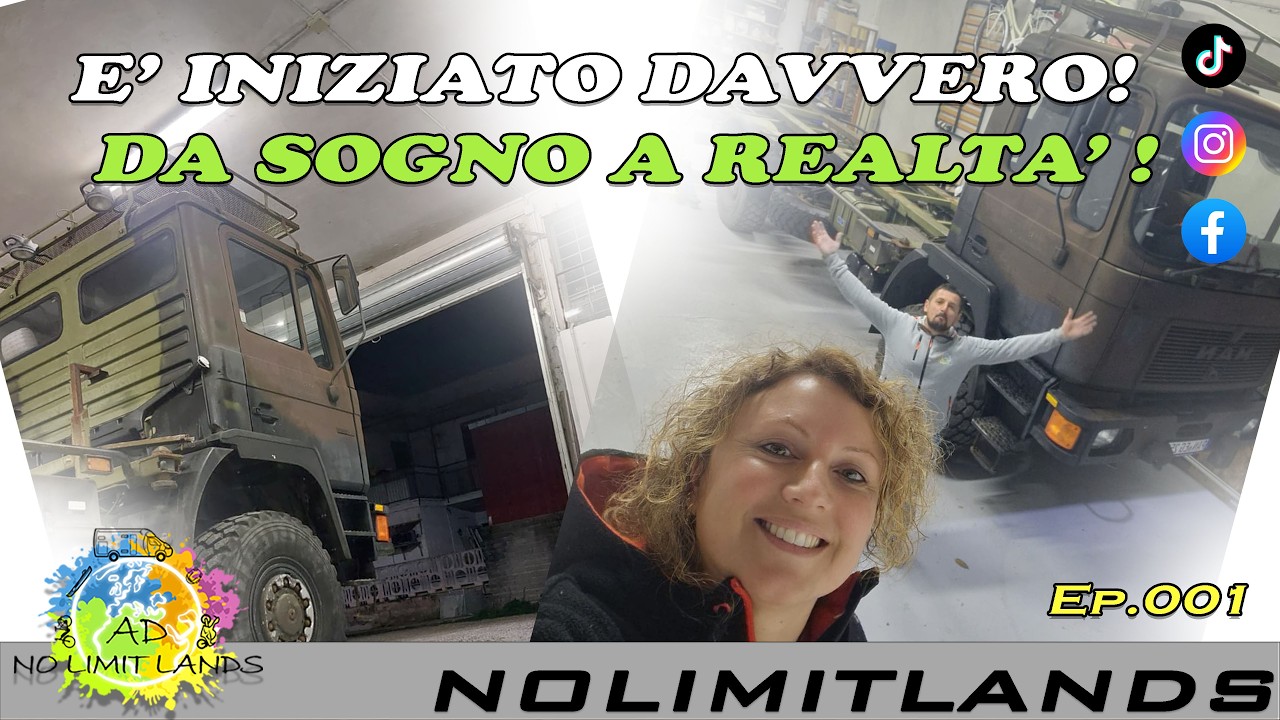 C 001: UN NUOVO INIZIO! IL RITIRO DEL NOSTRO EXPEDITION TRUCK