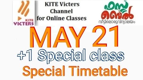 Kite Victers channel tomorrow timetable | Online class | May 21 | kite Victers | SSLC Exam 2021