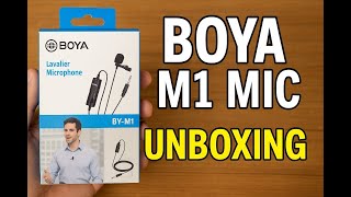 BOYA M1 Mic Review 2025 | Best Budget Microphone for YouTube &amp; Vlogging | Telugu