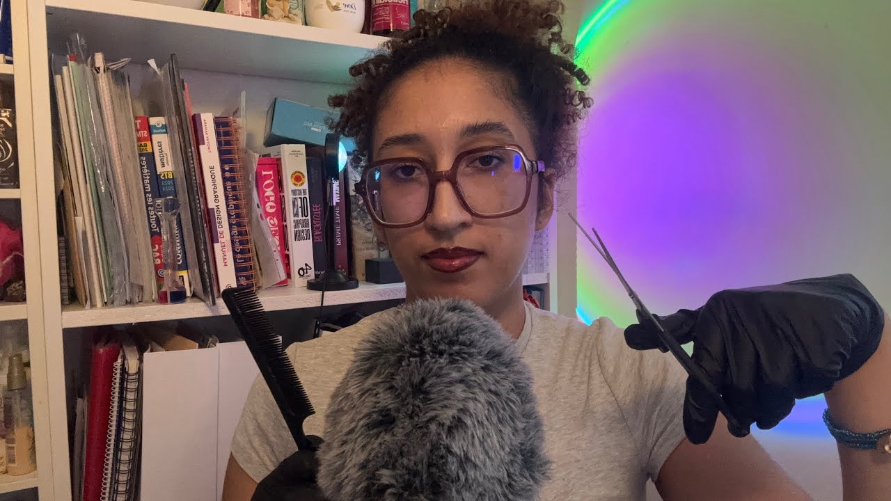 ASMR - Roleplay Coiffeuse 💇🏽‍♀️✂️