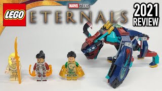 LEGO Marvel Eternals Deviant Ambush! (76154) - 2021 Set Review