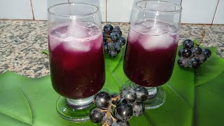 احلى عصير العنب في هذه السخانة منعش و لذيذ 🍇🍇🍇🍹🍹