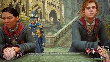 Talking about Transfiguration. Hogwarts Legacy