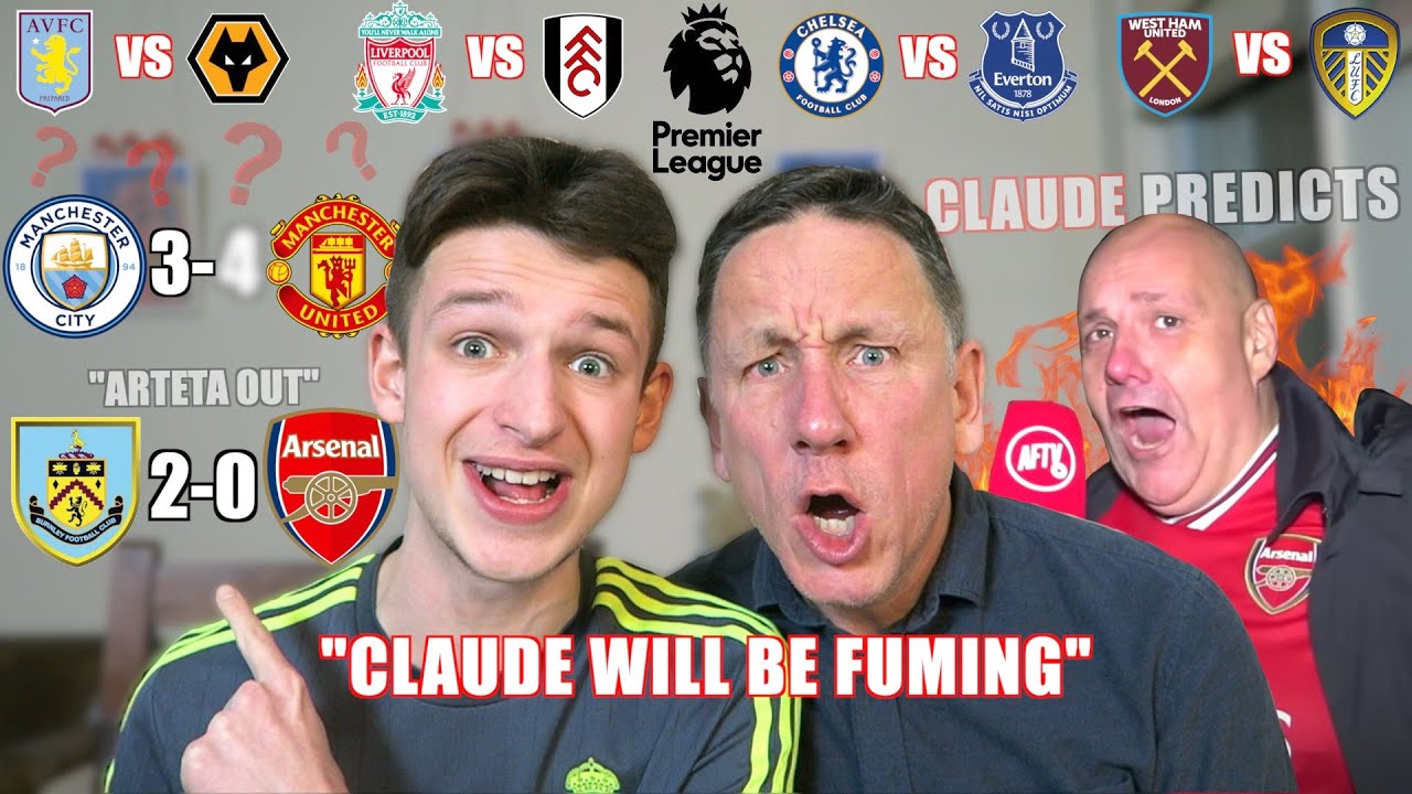 MAN CITY vs MAN UNITED with CLAUDE - GW27 Premier League Predictions