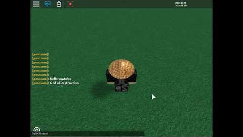 Roblox Script Showcase Episode #16 God of Destruction