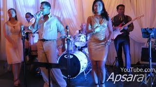 កន្ទ្រឹម - មានតានោះមួយ - Thy Khim with Brothers Band sings Khmer Kantrim song in Seattle, WA
