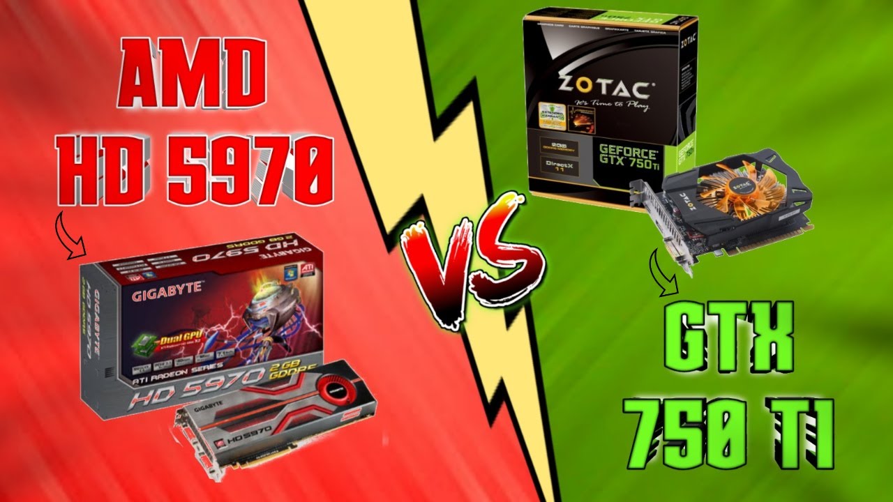 AMD HD5970 Vs GTX 750Ti GPU? Review I Tested 5 Games